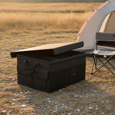 Boîte de Rangement de Coffre Pliable 60 L