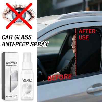 Spray Anti-Reflet Vitres Voiture Protection Vie Privée