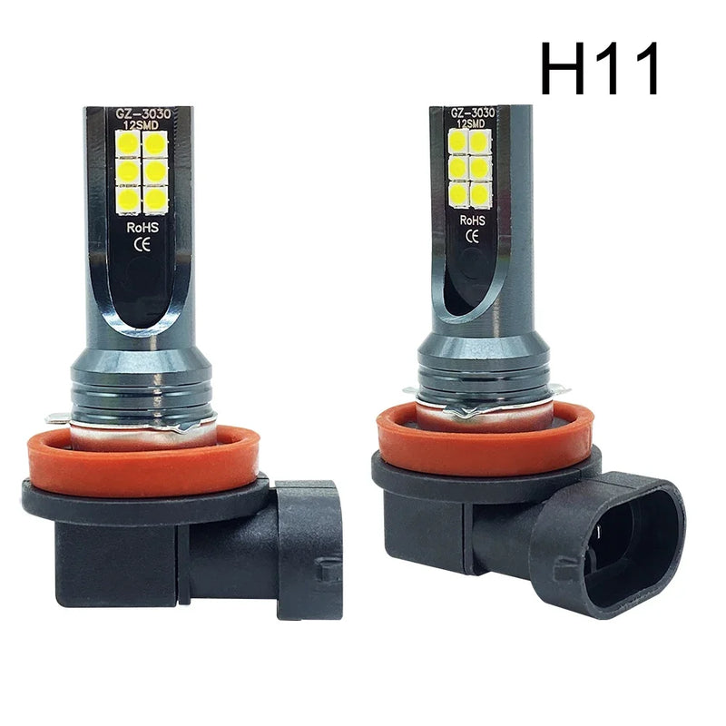 Ampoules LED 80W 12000 lm H4 H7 Voiture