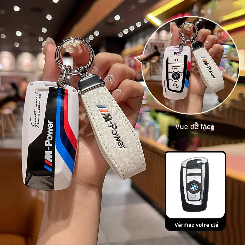 Schutzhülle für BMW M-Power-Schlüssel — Halterungsdetail
