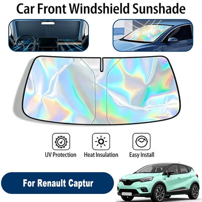 Pare-Soleil Réfléchissant Pare-Brise Renault Captur 2013-2026