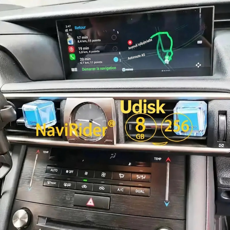Autoradio Android 14 Écran 10,25 Pouces Lexus IS RC 200 250 200t 300h 2013-2020 CarPlay DSP