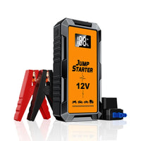 Booster de Batterie Voiture 12V 1200A Écran Numérique 5 Coloris
