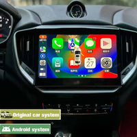 Autoradio Android 14 Maserati Ghibli 2014-2020 Écran 10,1 pouces CarPlay GPS Navigation