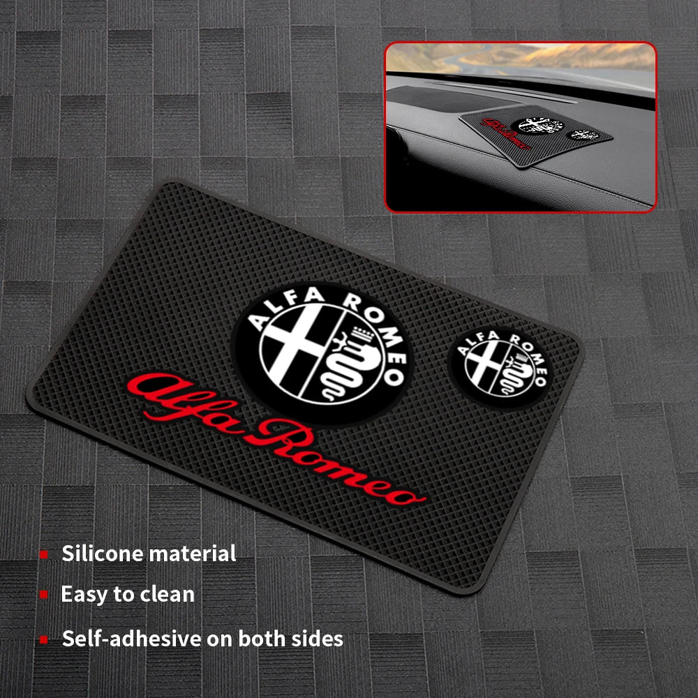 Tapis Antidérapant Silicone Tableau de Bord Alfa Romeo