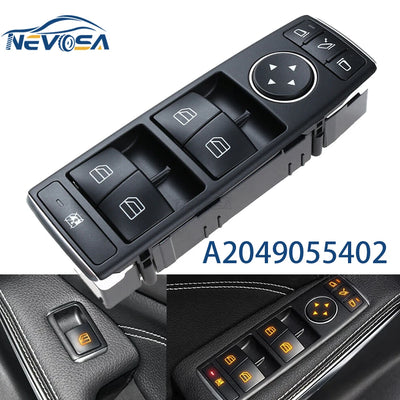 Bouton Lève-Vitre Mercedes W204 W212 W176 A2049055402