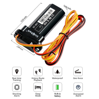 Traceur GPS Voiture SinoTrack ST-901 Temps Réel 4G