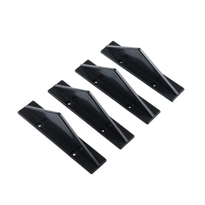 Becquet Diffuseur Arrière Universel Voiture (Lot de 4)