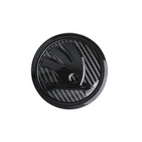 Badge de Capot Skoda VRS Octavia Superb Kodiaq Kamiq — vue de trois quarts
