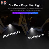 Projecteur Porte Kia Sorento Sans Fil, Lot de 2, Motif Sorento, Pose Sans Perçage