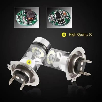 Ampoules LED H4 H7 12000LM 80W Voiture