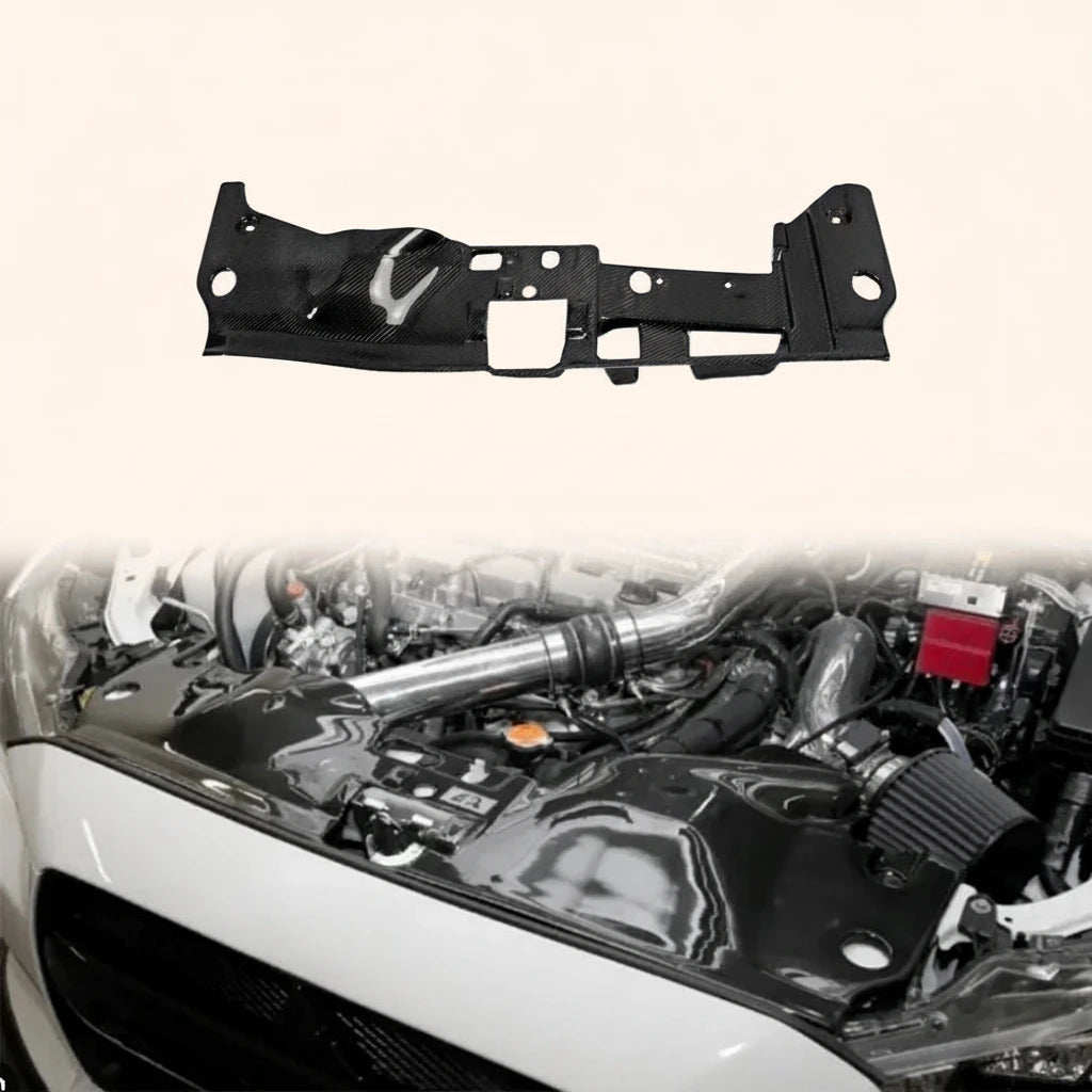 Panneau de Refroidissement Carbone Mitsubishi Evo X 2007-2016