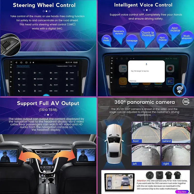 Autoradio CarPlay Renault Twingo 1 Android Écran 9 Pouces