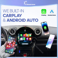 Autoradio Android CarPlay MINI Cooper R56 R60 2006-2016 — vue de profil