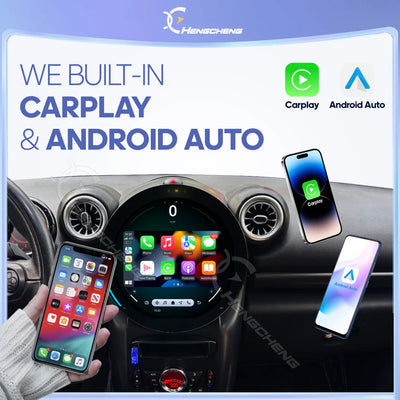 Autoradio Android CarPlay MINI Cooper R56 R60 2006-2016