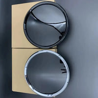 Étoile de Calandre Mercedes 18,5 ou 20,5 cm, Classe A B C, CLA, CLS, GLA, GLB, GLC, GLE, GLS, Noir ou Argent