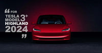 Tapis de Coffre Avant et Arrière Tesla Model 3 Highland 2024 TPE Étanche