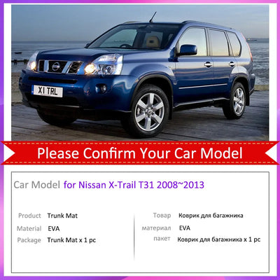 Tapis de Coffre Nissan X-Trail T31 2008-2013 EVA