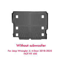 Tapis de Coffre Jeep Wrangler JL 4 Portes TPE