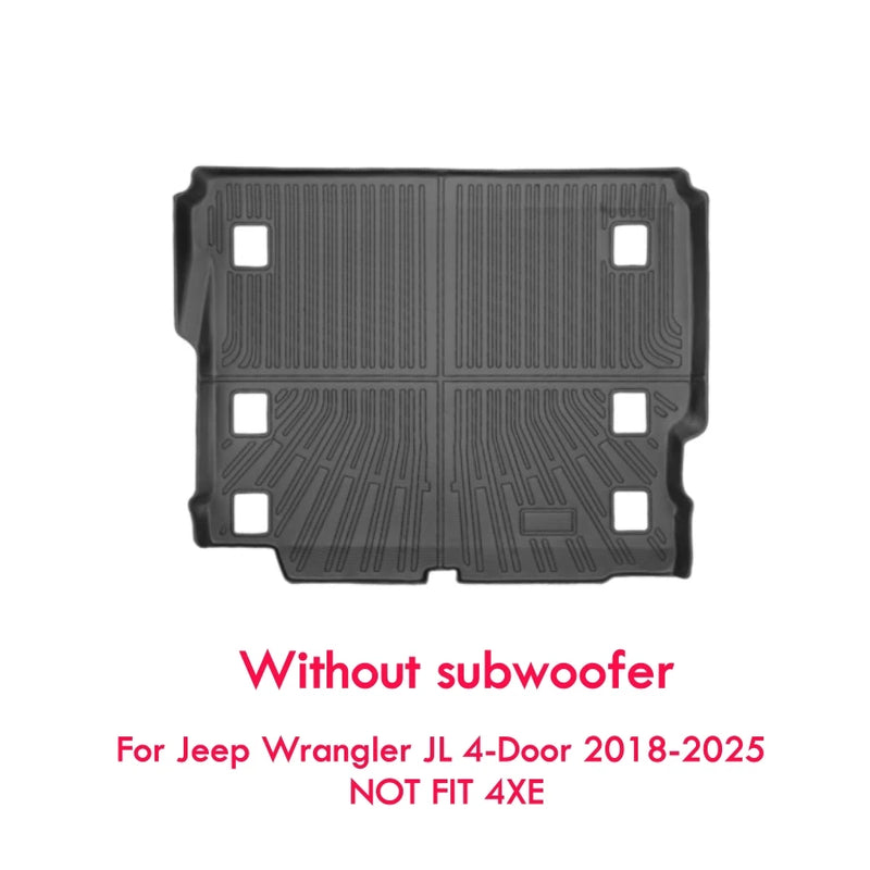 Tapis de Coffre Jeep Wrangler JL 4 Portes TPE