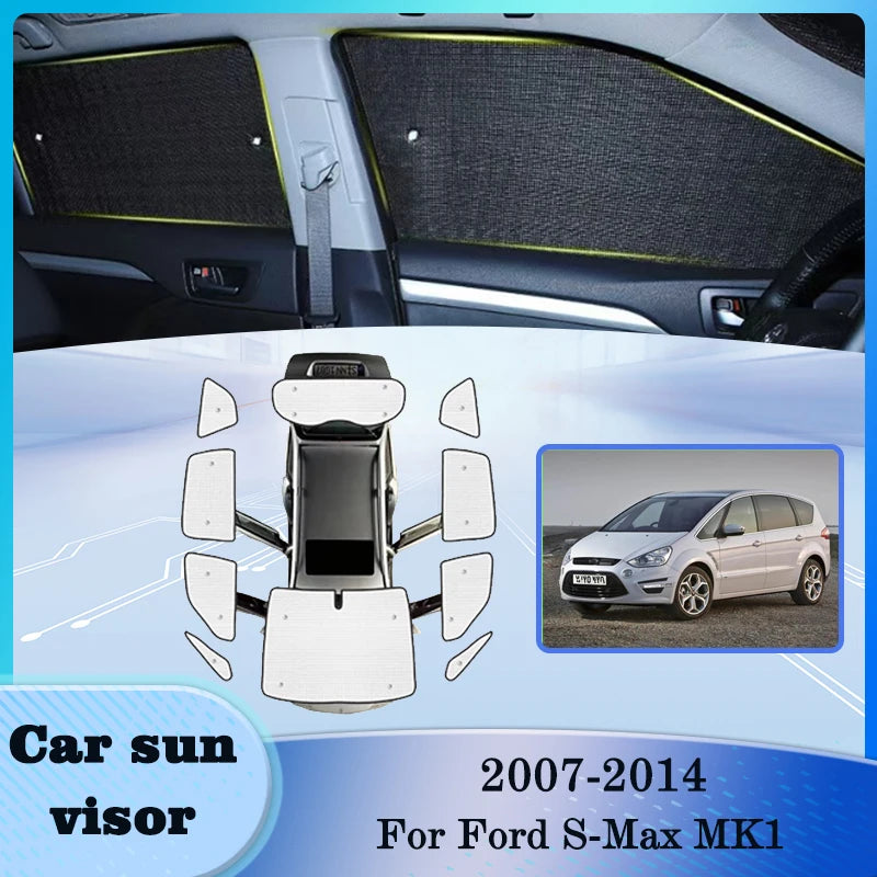 Pare-Soleil Ford S-Max MK1 2007-2014 Jeu de Vitres