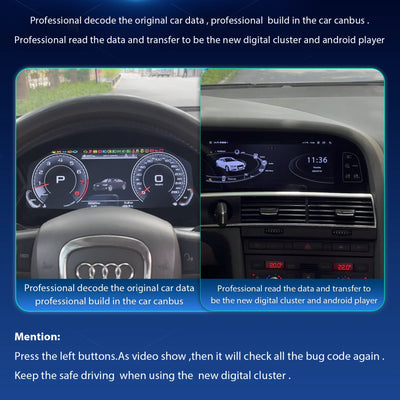 Tableau de Bord Numérique Audi A6 Q7 2005-2014
