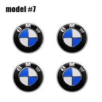 Cache-Moyeux BMW G20 G30 F30 X3 X5 56mm 60mm 65mm — exemple de montage