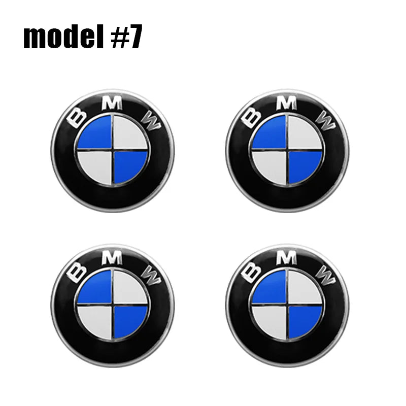 Cache-Moyeux BMW G20 G30 F30 X3 X5 56mm 60mm 65mm — exemple de montage