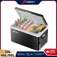Réfrigérateur de Voiture Hcalory Série D Double Zone Frigo Congélateur à Compresseur 30 40 50 L