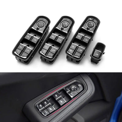 Bouton Lève-Vitre Avant Gauche Porsche Cayenne Macan Panamera 2011-2017