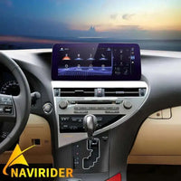Autoradio Android 14 Écran QLED 12,3 Pouces Lexus RX 270 350 450h 2009-2015 CarPlay Double Système