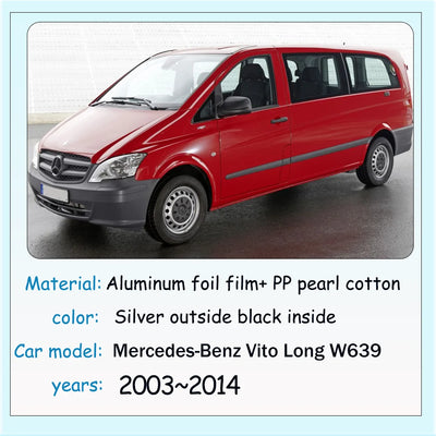Pare-Soleil Mercedes Vito Viano Long W639 2003-2014