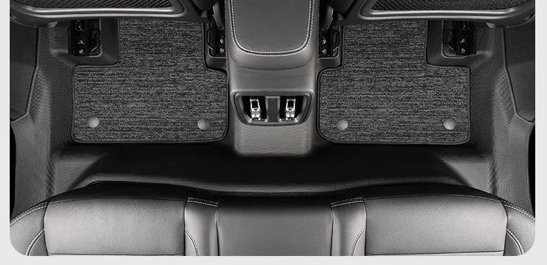 Tapis de Sol TPE Volvo XC60 2009-2026 T8 PHEV Conduite à Gauche Simple ou Double Couche Protection des Seuils