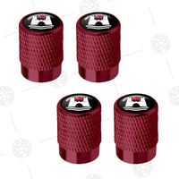 Bouchons de Valve Volkswagen Golf Polo Passat Aluminium Wolfsburg — vue de face