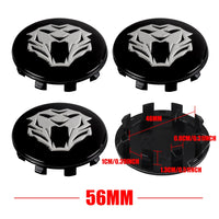 Hub Caps Kia Sportage Rio Ceed 56mm 65mm — front view