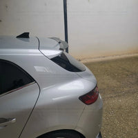 Becquet de Toit Renault Mégane 4 Berline 2016-2020 en ABS, Aspect Carbone, Apprêt à Peindre ou Noir Brillant