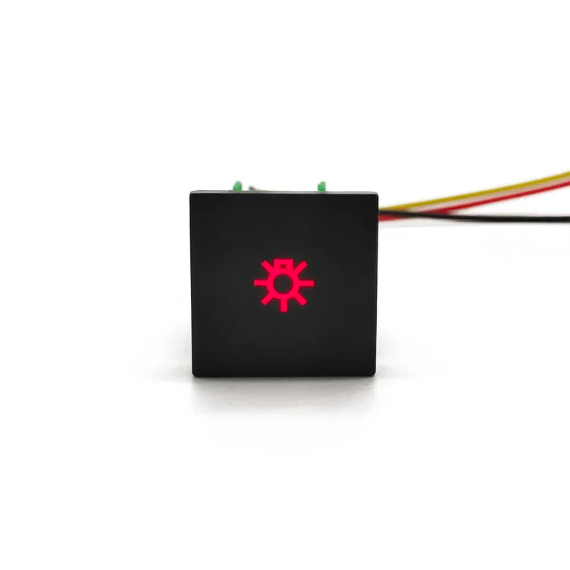 Bouton Interrupteur LED Volkswagen Golf 5 Golf 6 Jetta Scirocco — exemple de montage