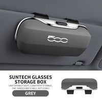 Étui à Lunettes pour Pare-Soleil Fiat 500 500L 500X