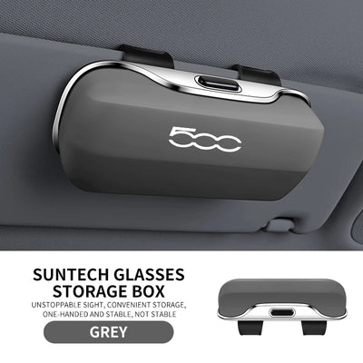 Étui à Lunettes pour Pare-Soleil Fiat 500 500L 500X
