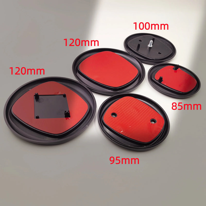 Emblème Fiat 500 Abarth Logo 85 95 100 120 mm pour l'Avant et le Coffre Arrière Autocollant