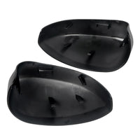 Coques de Rétroviseurs Fiat 500 2007-2023 Noir Brillant Paire Gauche et Droite en ABS