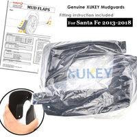 Bavettes Garde-Boue Hyundai Santa Fe DM 2013-2018 Kit 4 Pièces