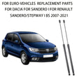 Vérins de Hayon Dacia Sandero Stepway 2007-2021 520 mm Paire