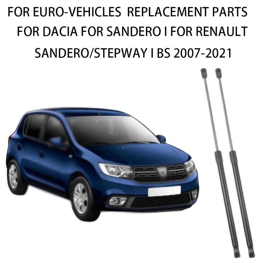 Vérins de Hayon Dacia Sandero Stepway 2007-2021 520 mm Paire