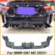 Diffuseur Arrière Carbone BMW Série 2 G87 M2 Coupé