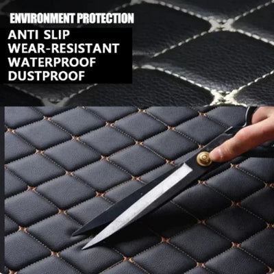 Tapis de Coffre Cuir PU Peugeot 408 5008 508