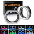 Anneaux LED Angel Eyes RGB Feux de Jour 5D 2,5 et 3 Pouces