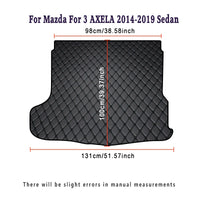 Tapis de Coffre Mazda 3 Axela 2014-2025