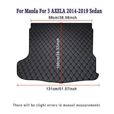 Tapis de Coffre Mazda 3 Axela 2014-2025