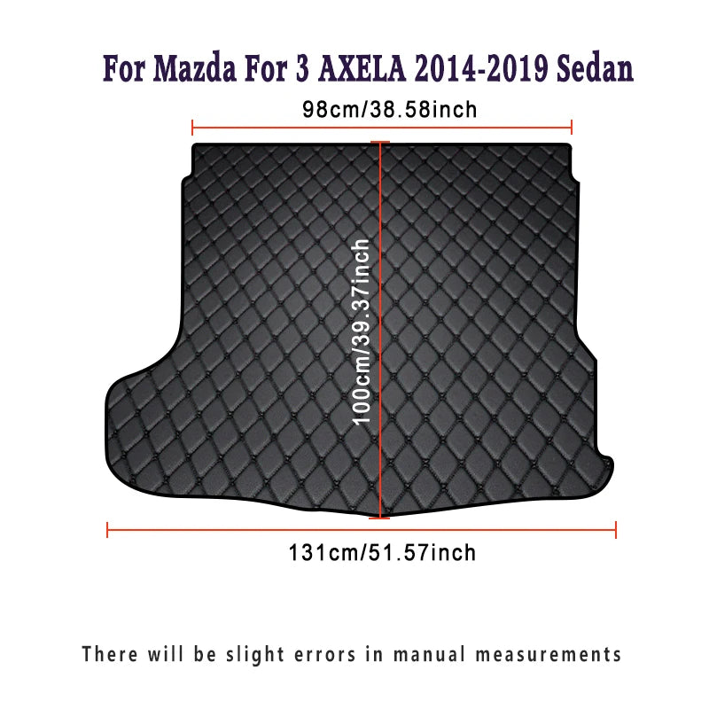 Tapis de Coffre Mazda 3 Axela 2014-2025